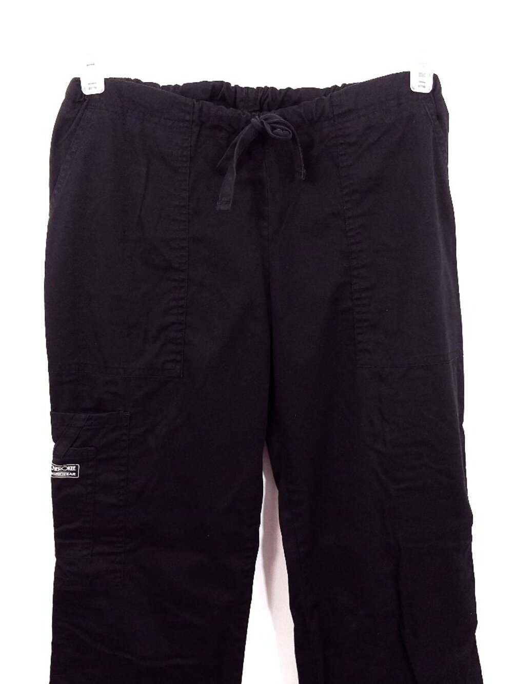 Black Cherokee Drawstring Scrub Pants XS